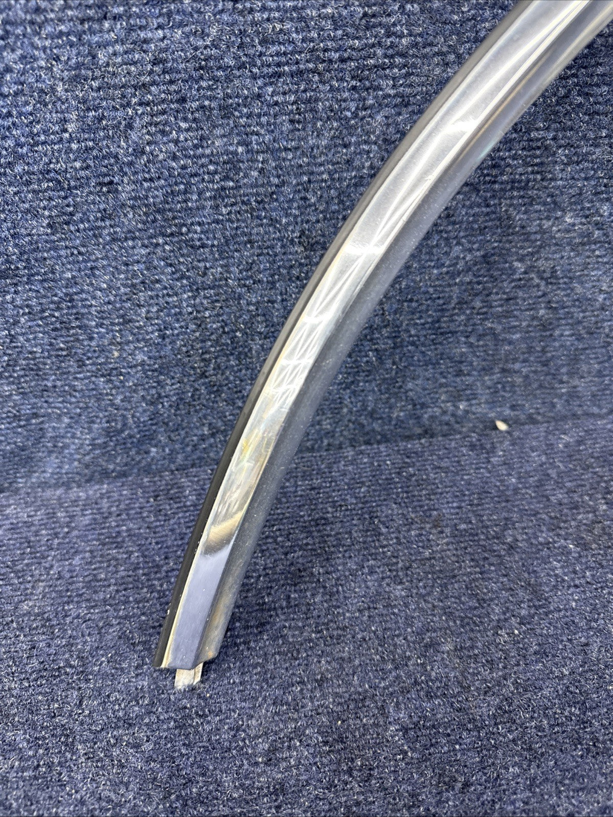 1984-1992 LINCOLN MARK VII 7 LSC  Rh Rear Quarter Wheel Flare Chrome Trim OEM