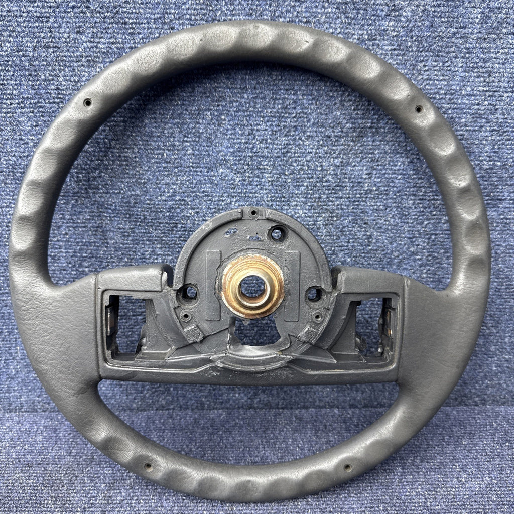 1987-1989 FORD MUSTANG BLACK STEERING WHEEL 87 88 89 OEM GT LX 2 Spoke Factory