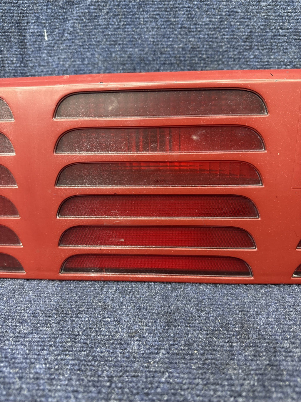 87-93 Ford Mustang GT Tail Light Lens OEM Stock 5.0L LH & Rh Pair Cheese Grader