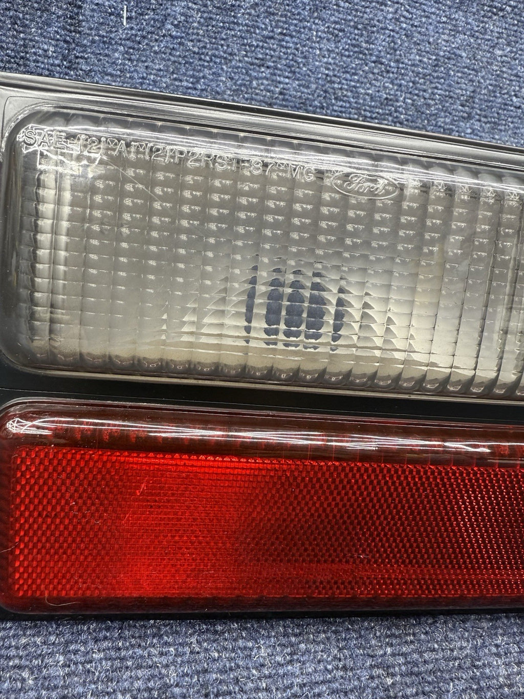 87-93 FORD MUSTANG LX RH PASSENGER TAIL LIGHT OEM FACTORY LENS HOUSING FACTORY
