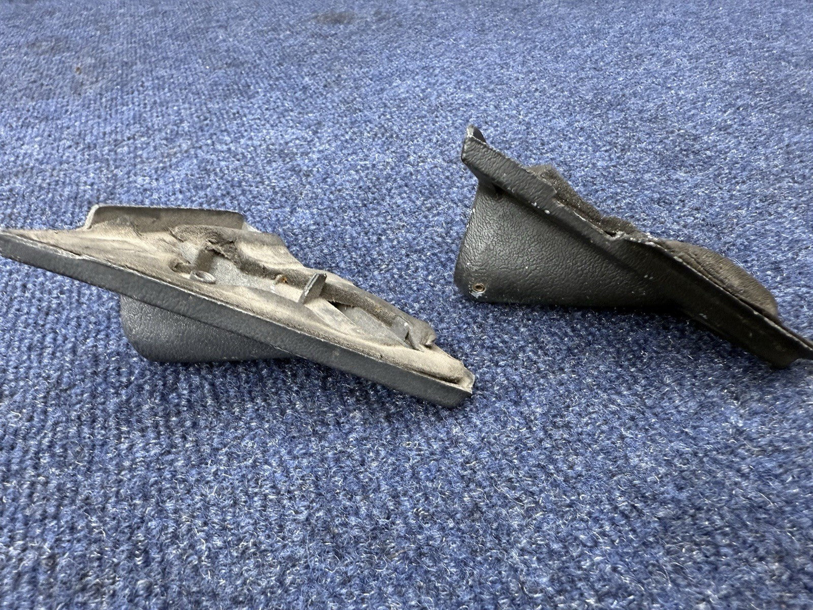 1979 1981 1982 1986 FORD MUSTANG CAPRI DOOR MIRROR REMOTE TRIM COVER PANELS PAIR