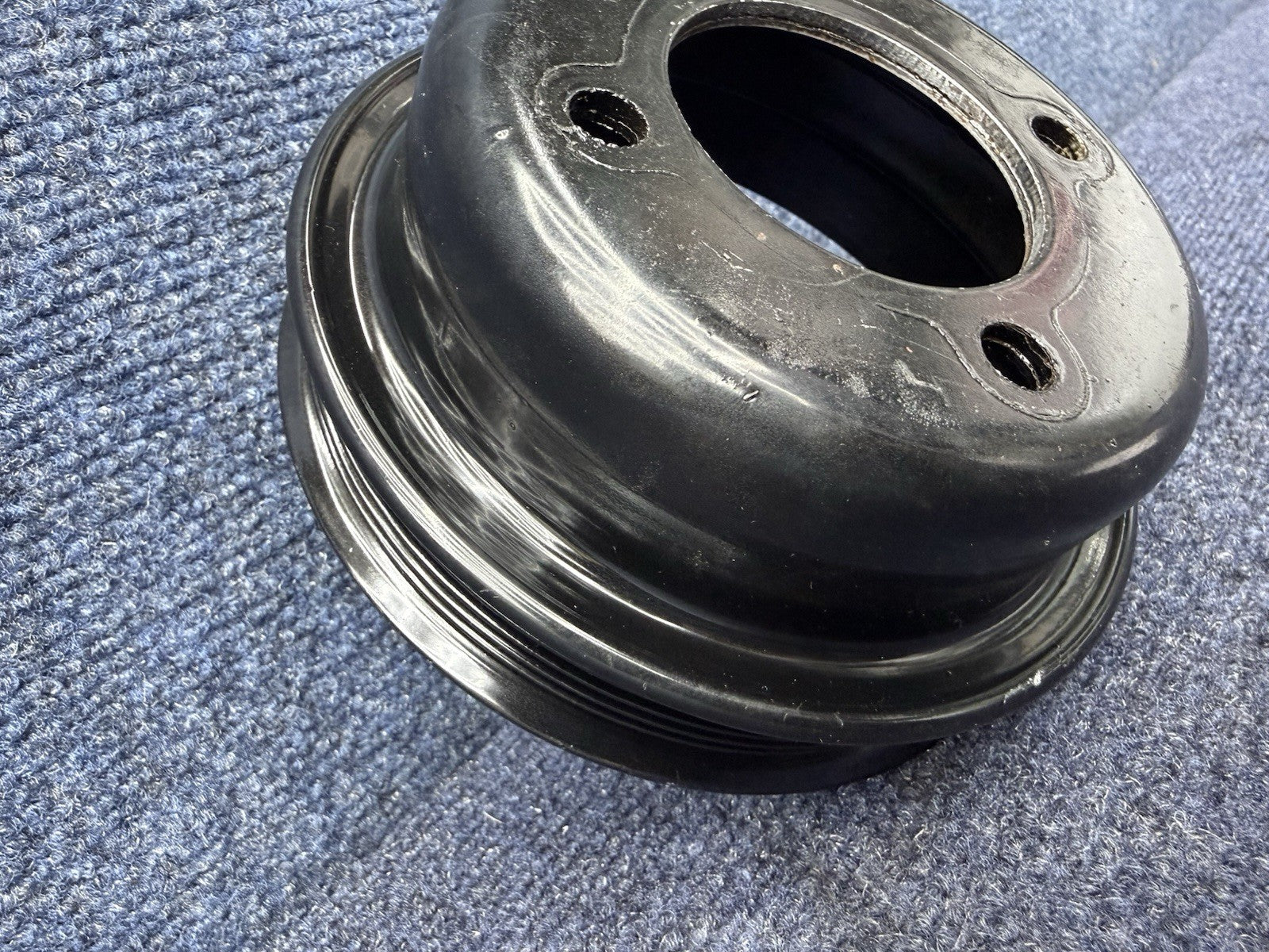 86-93 FORD MUSTANG 5.0 LX GT 302 CRANK SERPENTINE BELT PULLEY OEM E4ZE-6312-A7A