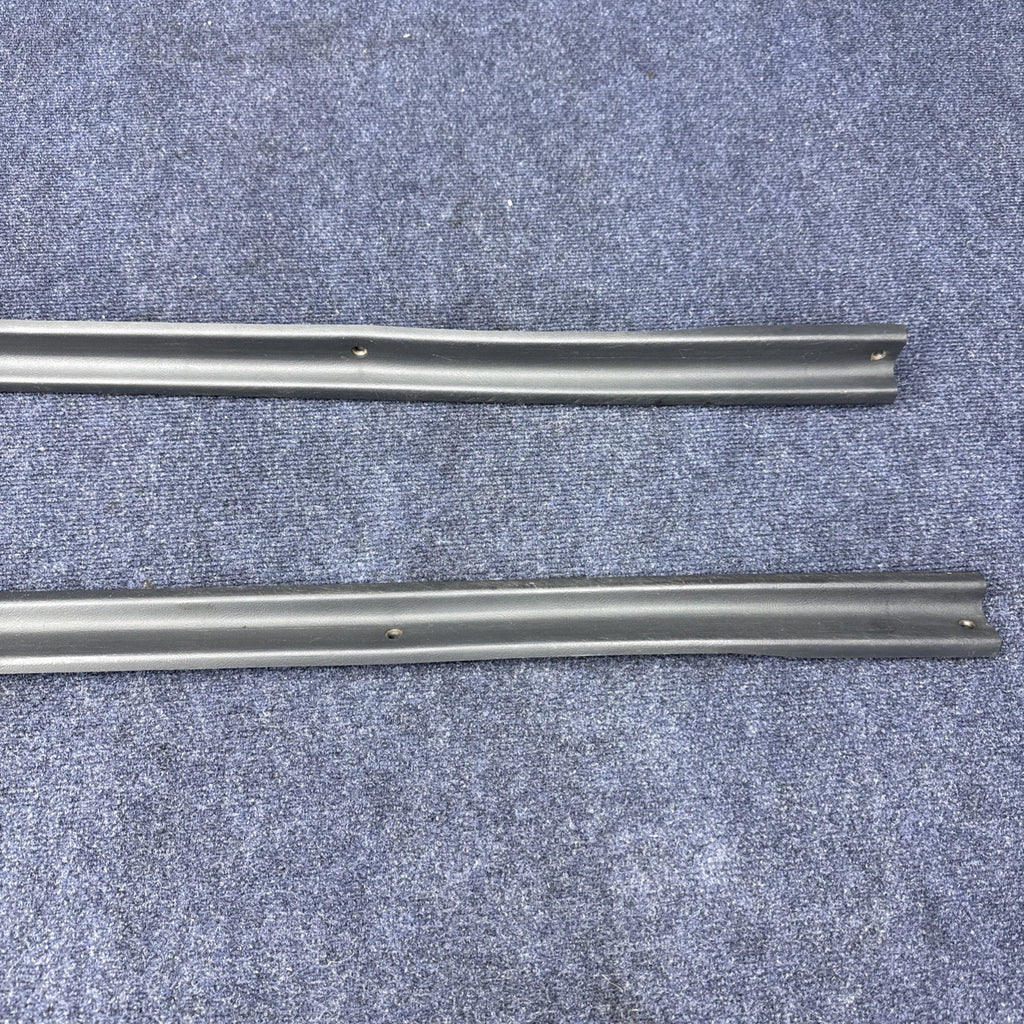 1984-1989 Lincoln Mark VII Door Sill Trim Panel PAIR LH RH OEM GREY LSC