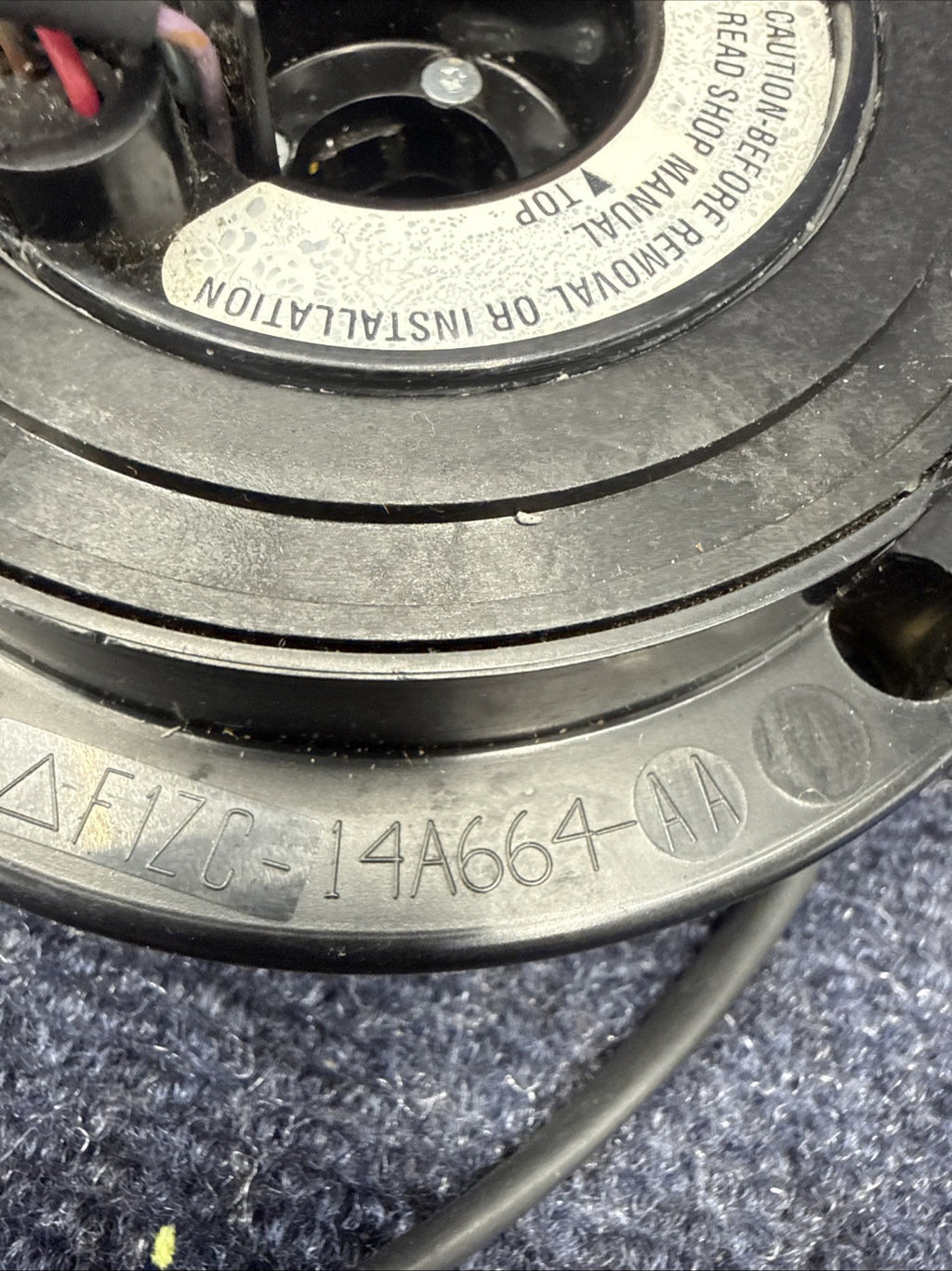 90-91 Ford Mustang Clock Spring F0ZC-14A664 Steering Wheel Bag Factory OEM