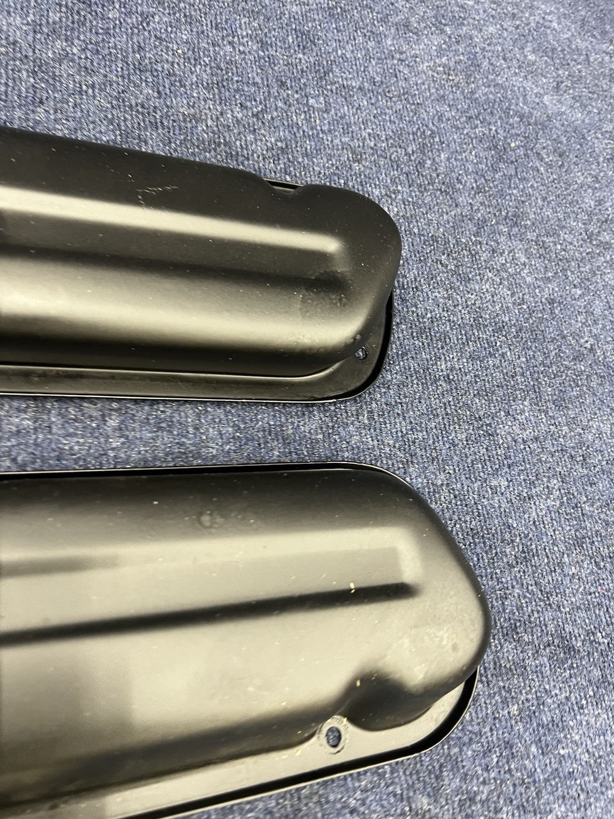 1994-1995 Ford Mustang Gt SN95 5.0L 302 SBF OEM valve covers steel Factory Black