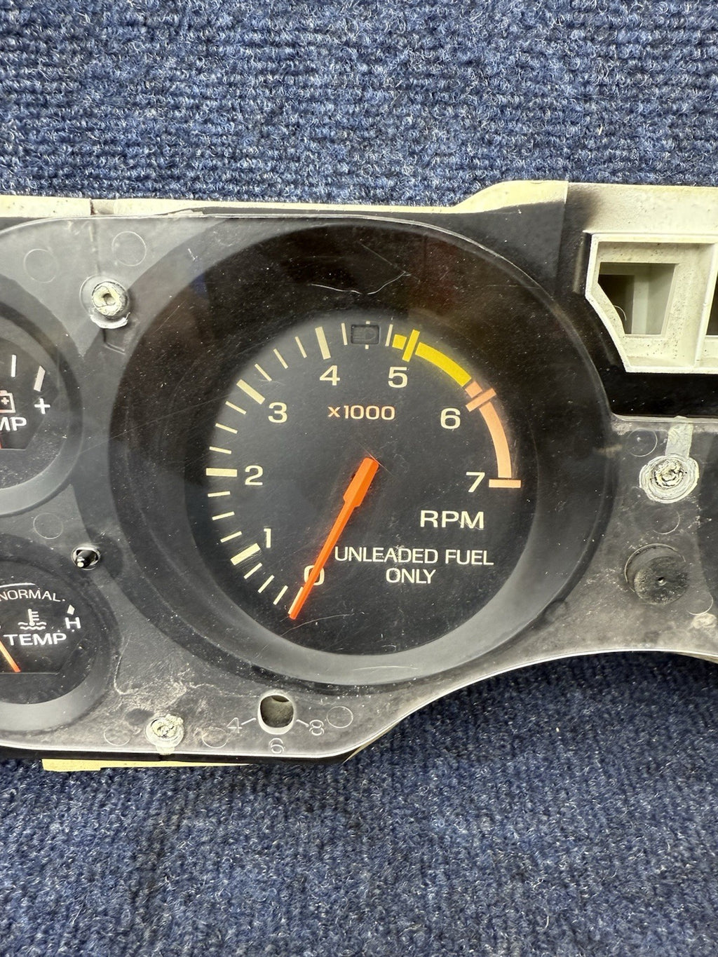 83 84 1985 1986 Ford Mustang Gauge Cluster 7k Tachometer Speedometer Tach OEM Gt