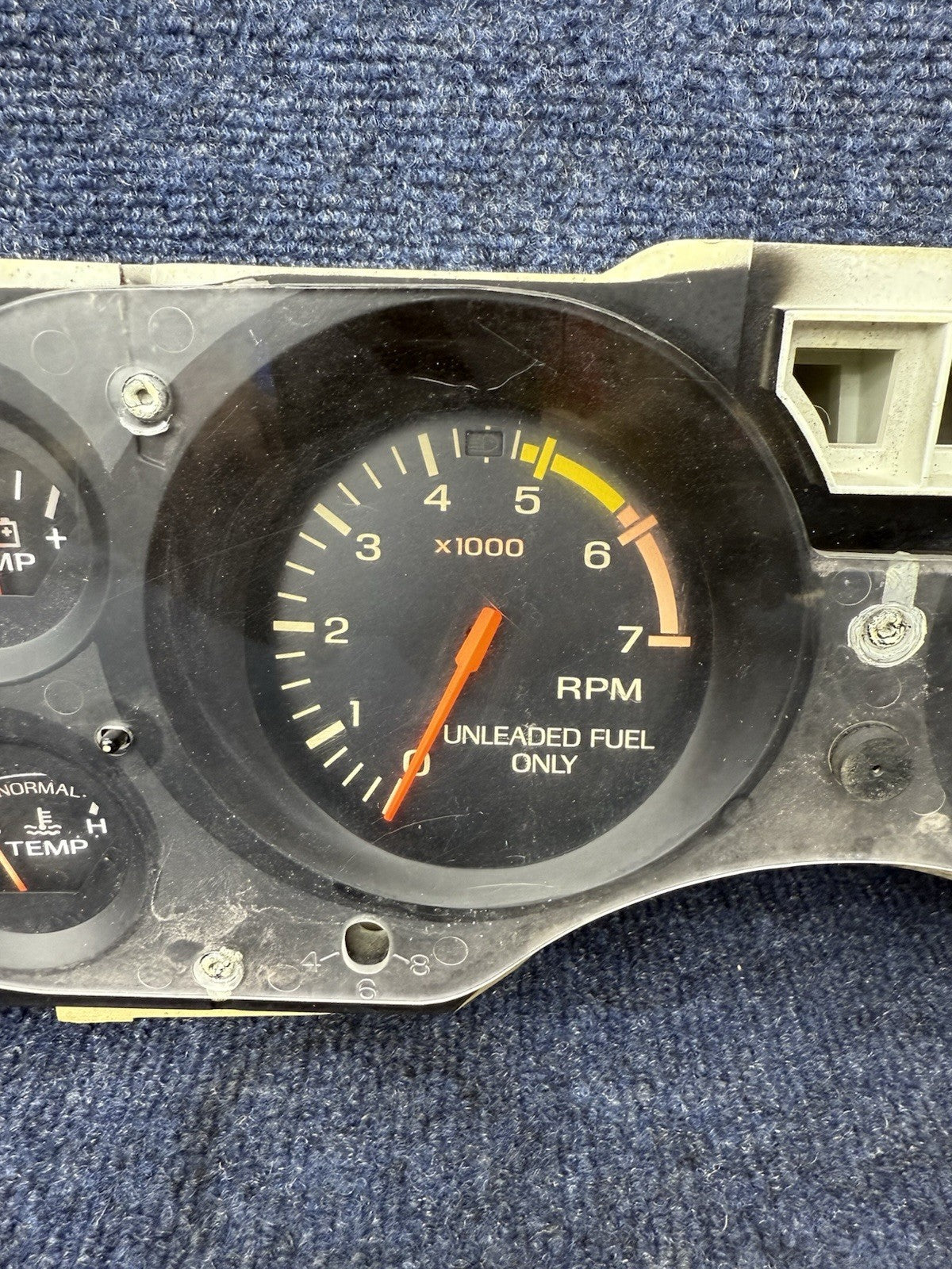83 84 1985 1986 Ford Mustang Gauge Cluster 7k Tachometer Speedometer Tach OEM Gt