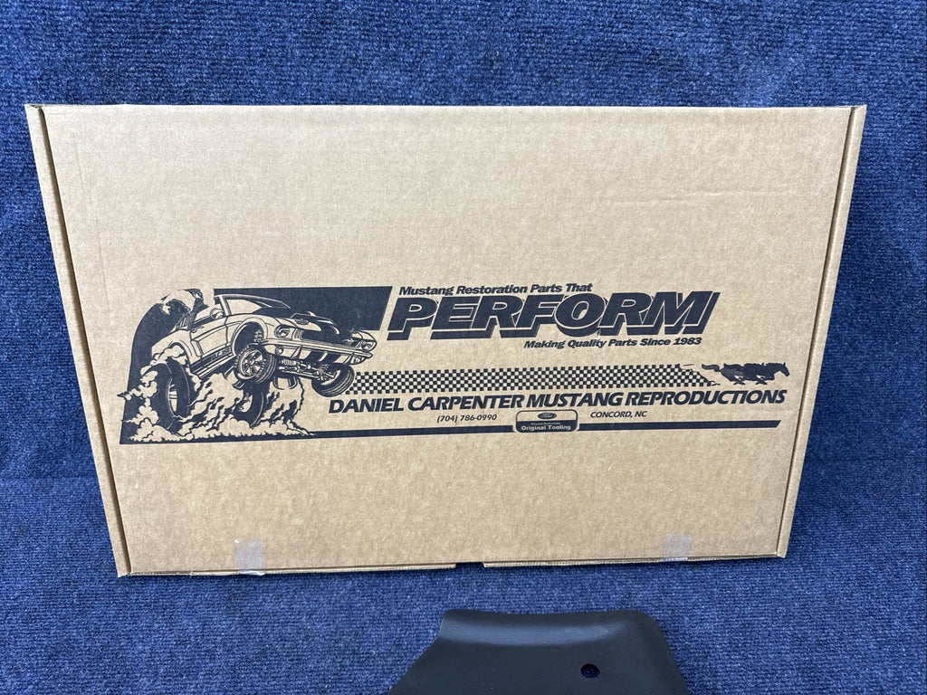 1983-1993 Ford Mustang Hardtop Black Interior Lower Kick Panels LH & RH