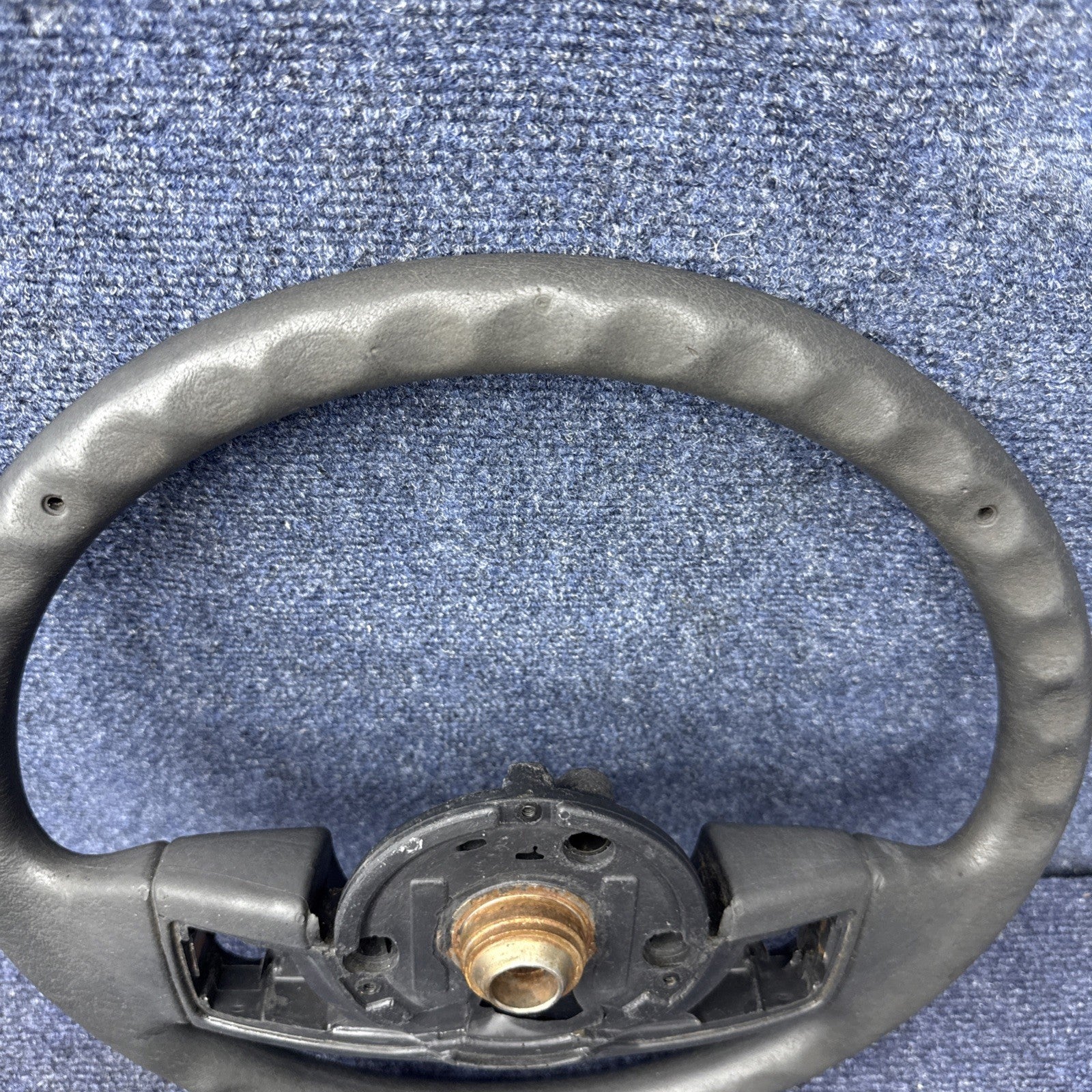 1987-1989 FORD MUSTANG BLACK STEERING WHEEL 87 88 89 OEM GT LX 2 Spoke Factory
