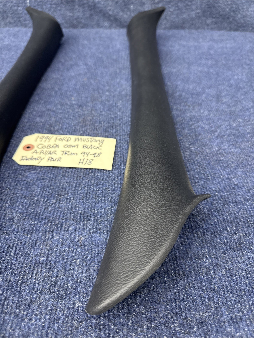 1994 Ford Svt Cobra OEM Black Factory Mustang Coupe Interior A-Pillar Trim 94-98