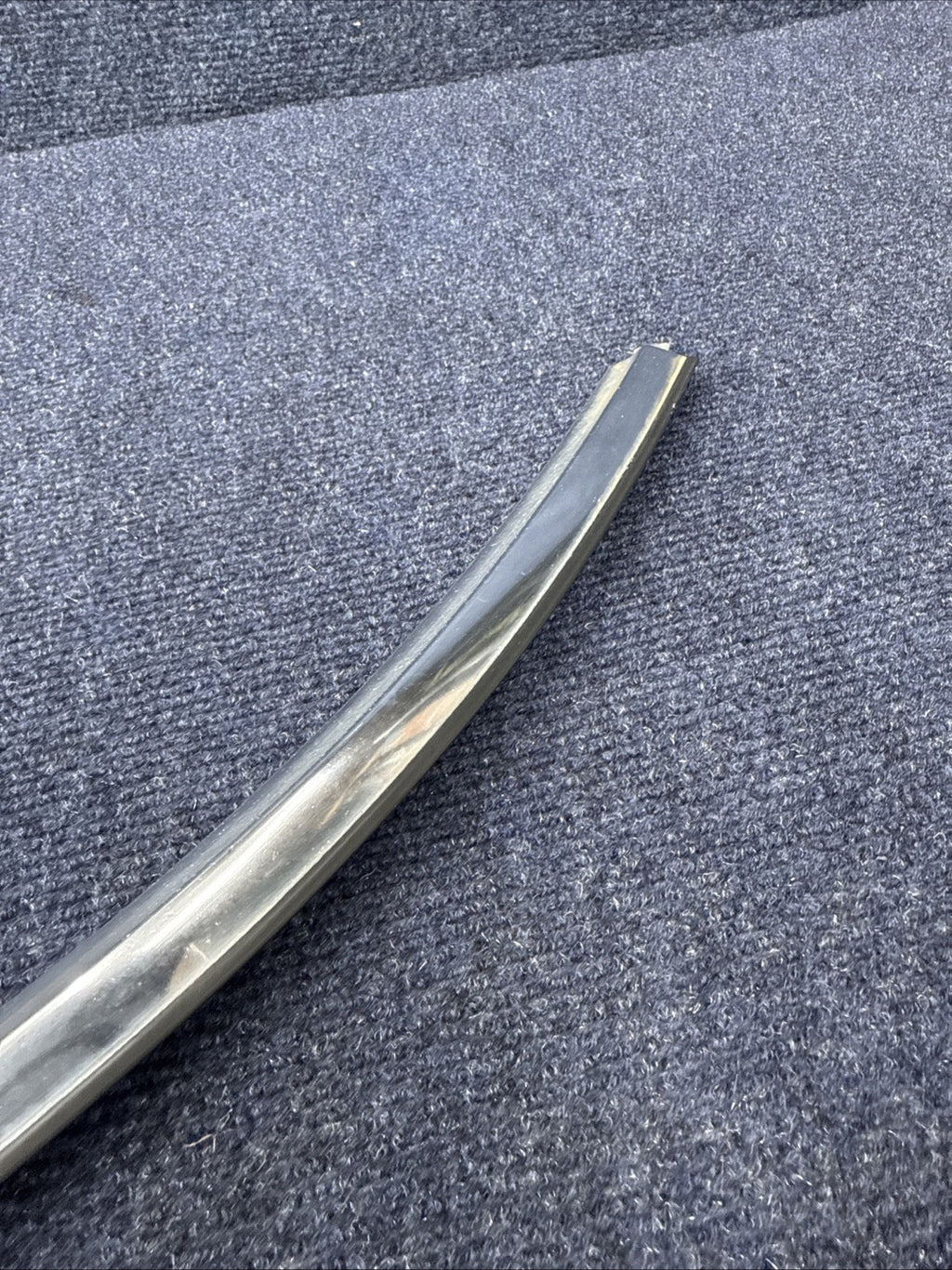 1984-1992 LINCOLN MARK VII 7 LSC  Rh Rear Quarter Wheel Flare Chrome Trim OEM