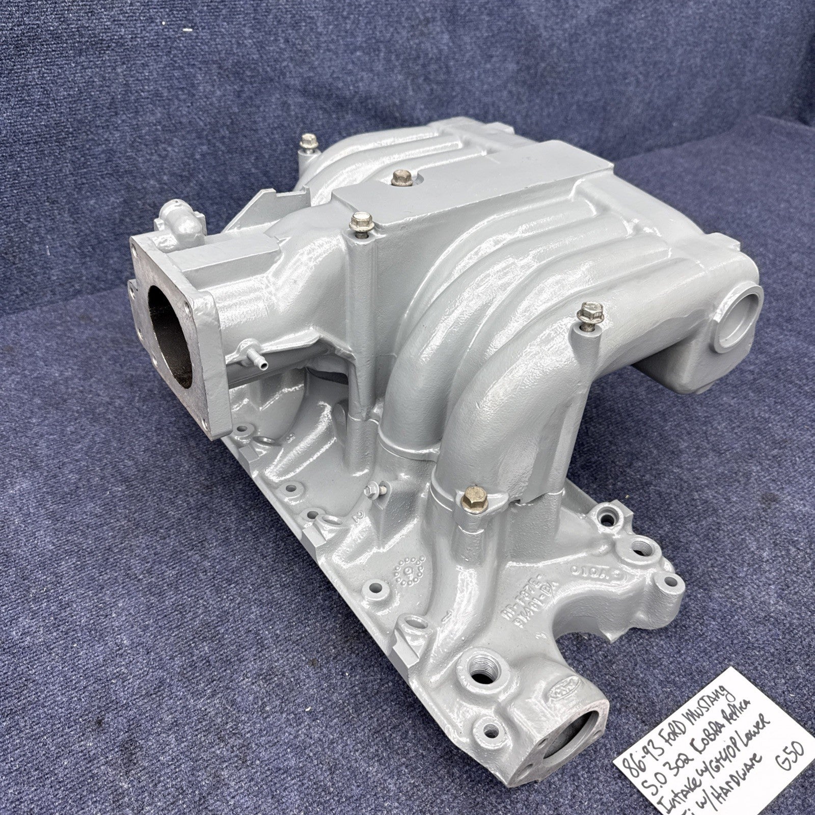 1986-1993 Ford Mustang Cobra Intake GT40p Lower Replica Gt40 5.0 302 Efi Foxbody