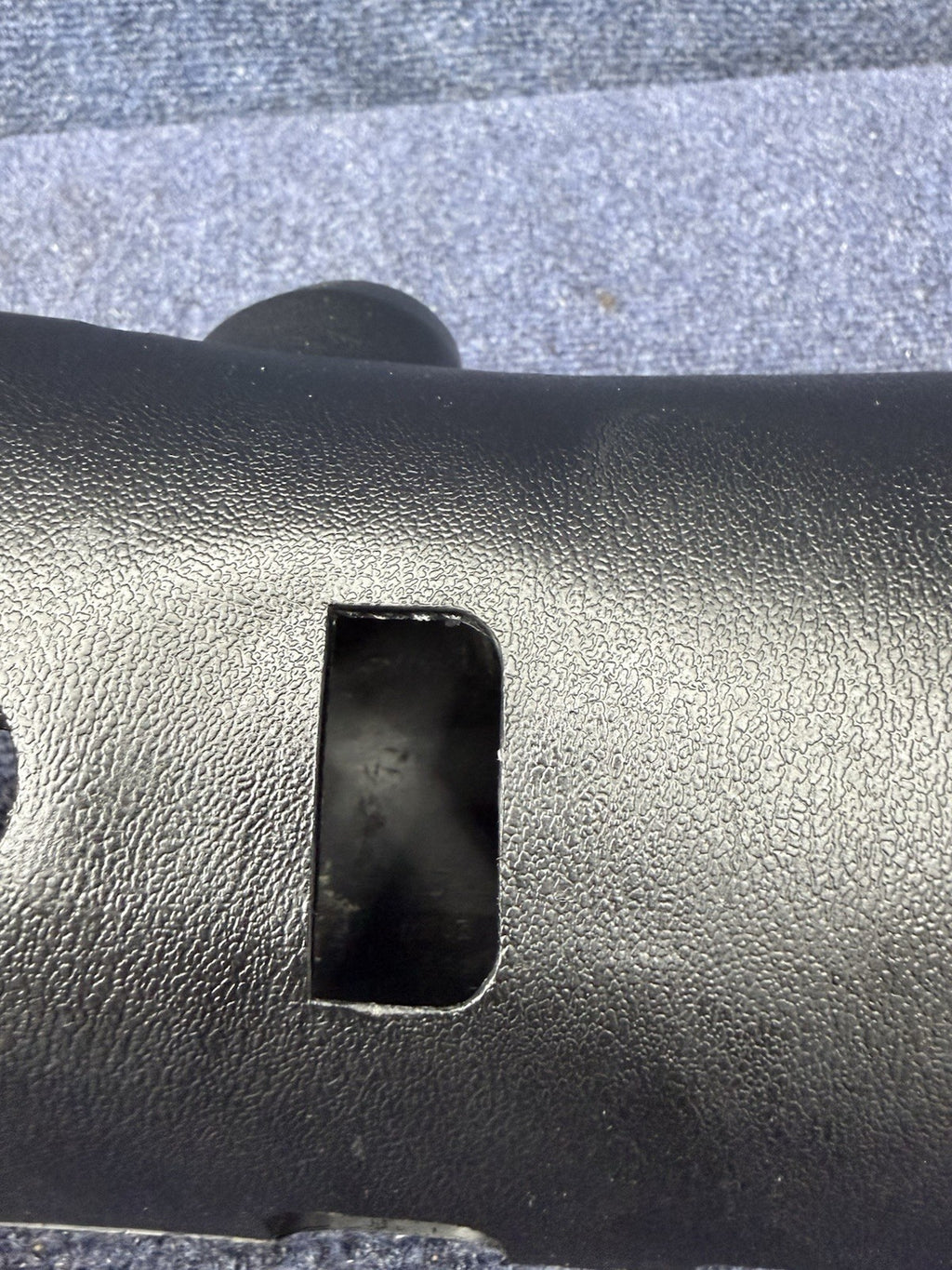 79-86 Mustang Tilt Steering Column Trim 2 Piece Upper Lower Cover 5.0 OEM Black