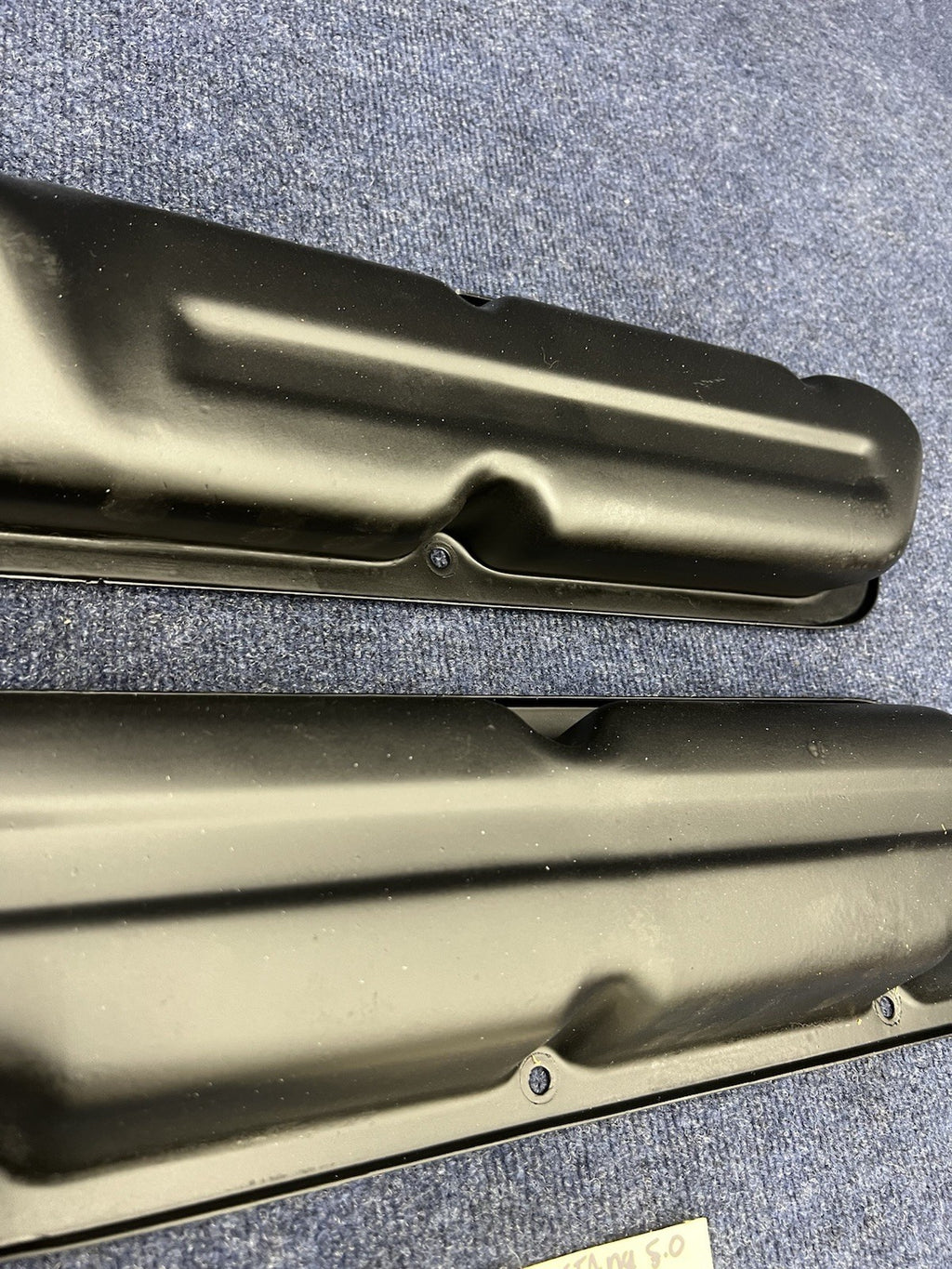 1994-1995 Ford Mustang Gt SN95 5.0L 302 SBF OEM valve covers steel Factory Black