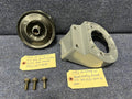 87-93 Ford  Mustang Serpentine Power Steering Pump Bracket & Pulley 5.0L 302 Oem