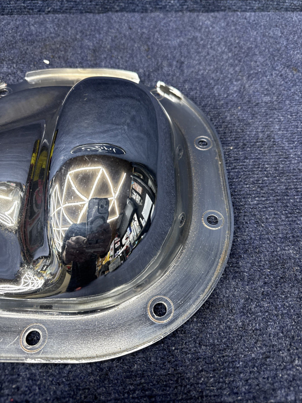 86-96 Ford Mustang 83-95 F-150 8.8 Chrome Differential Cover Td Performance
