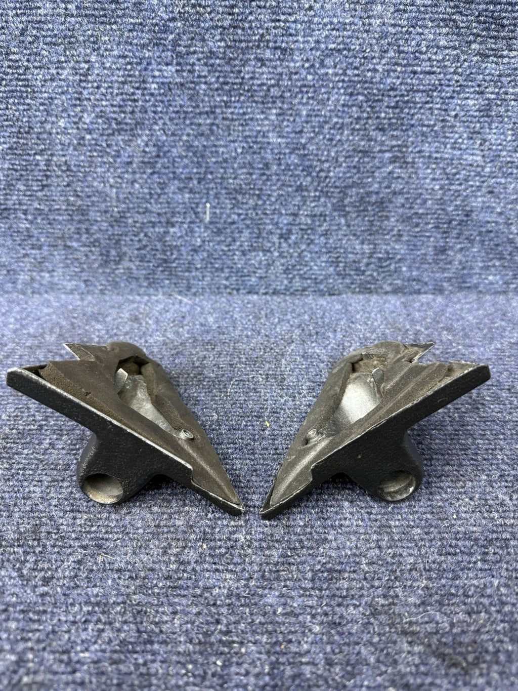 1979-1986 Mustang Manual Door Side Mirror Trim Cover Interior Bezel 79-86 Set