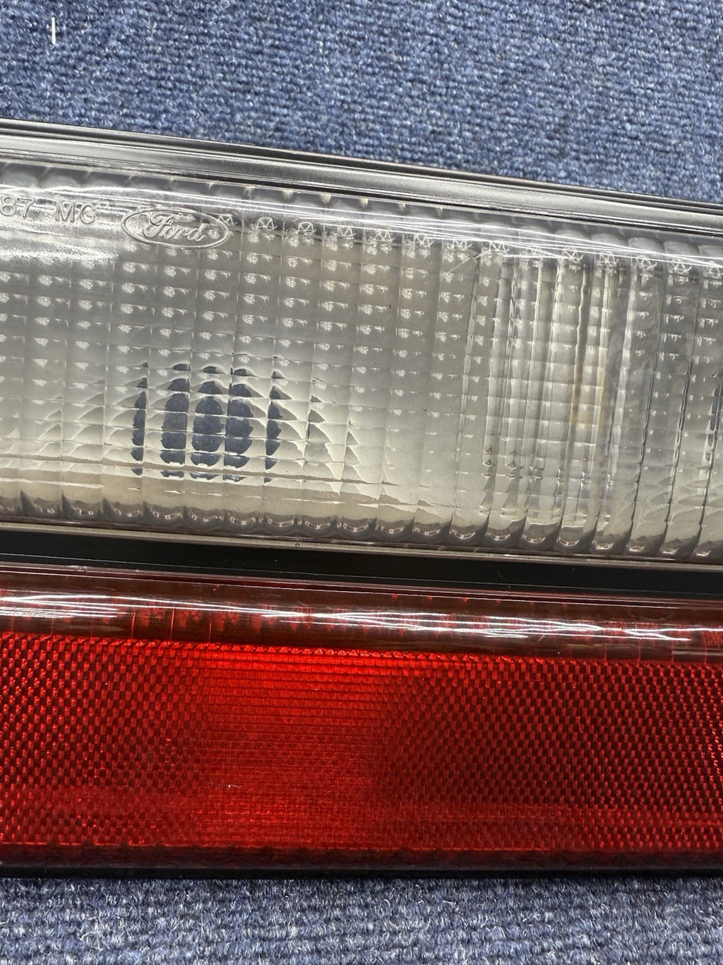 87-93 FORD MUSTANG LX RH PASSENGER TAIL LIGHT OEM FACTORY LENS HOUSING FACTORY