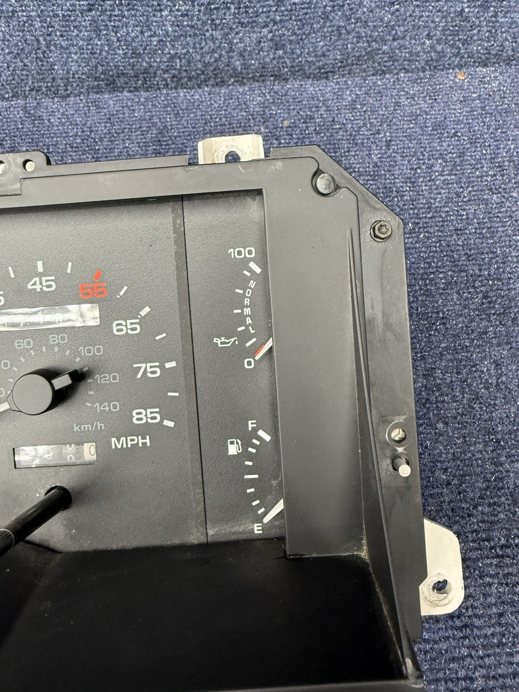 1987-1989 MUSTANG V8 85MPH 6k Rpm GAUGE INSTRUMENT CLUSTER FORD Oem Gt Lx Anti