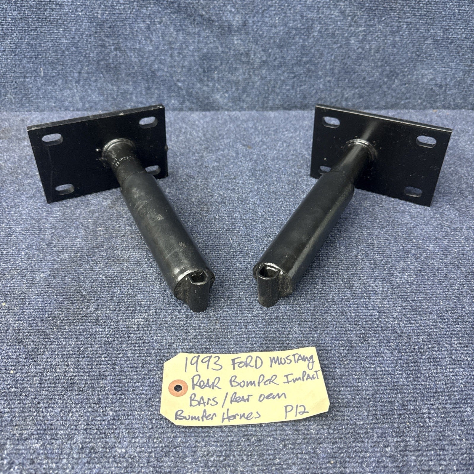 1987 - 1993 Ford Mustang Rear Bumper Crash Impact Absorbers 87-93 OEM Factory
