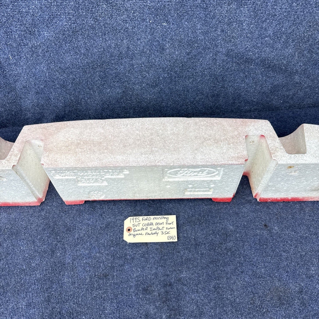 1994 - 1998 MUSTANG FRONT BUMPER FOAM IMPACT OEM FORD COBRA Gt Lx ORIGINAL