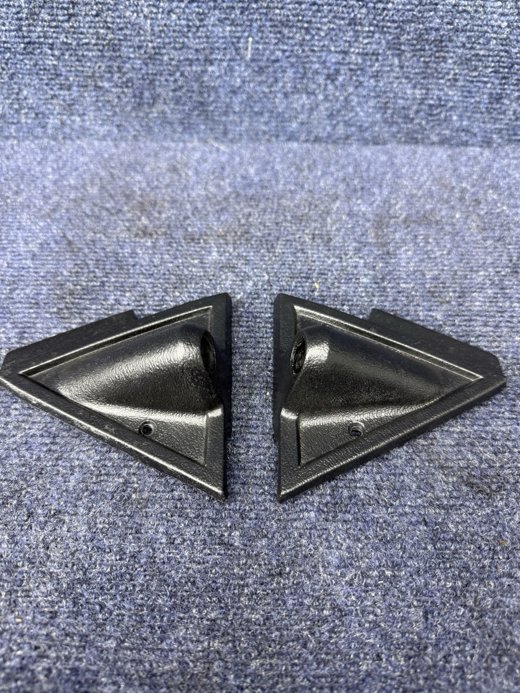 1979-1986 Mustang Manual Door Side Mirror Trim Cover Interior Bezel 79-86 Set