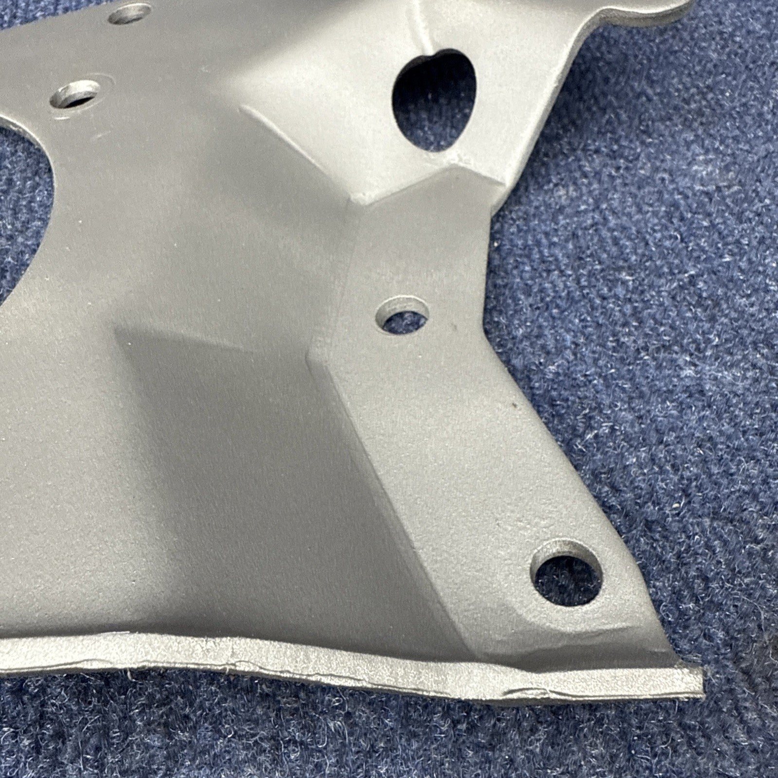 86-93 FORD MUSTANG 5.0 LX GT POWER STEERING AC A/C PUMP STEEL BRACKET MOUNT OEM