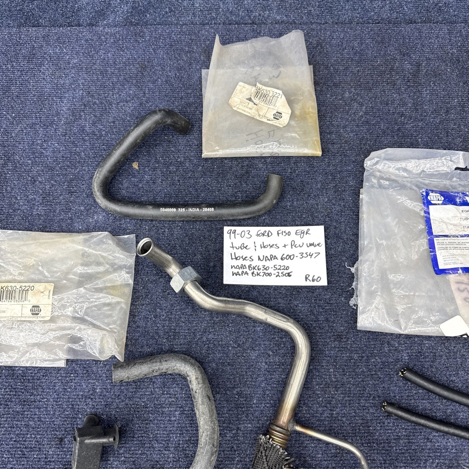 Exhaust Gas Recirculation (EGR) Tube & Pcv Hoses   1999-03 Ford F150 Lincoln Lot