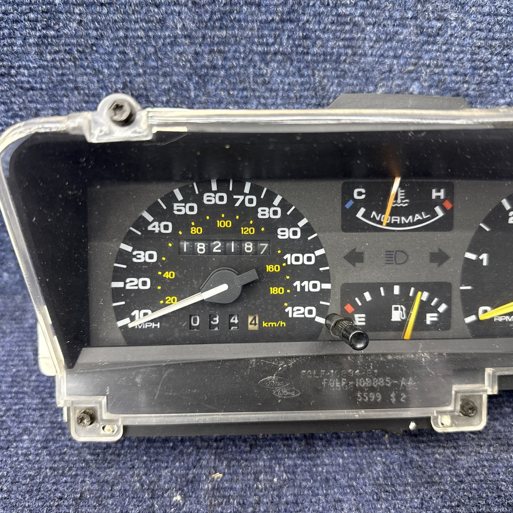 90 91 92 Lincoln Mark VII Lsc Speedometer Instrument Gauge Cluster OEM Factory