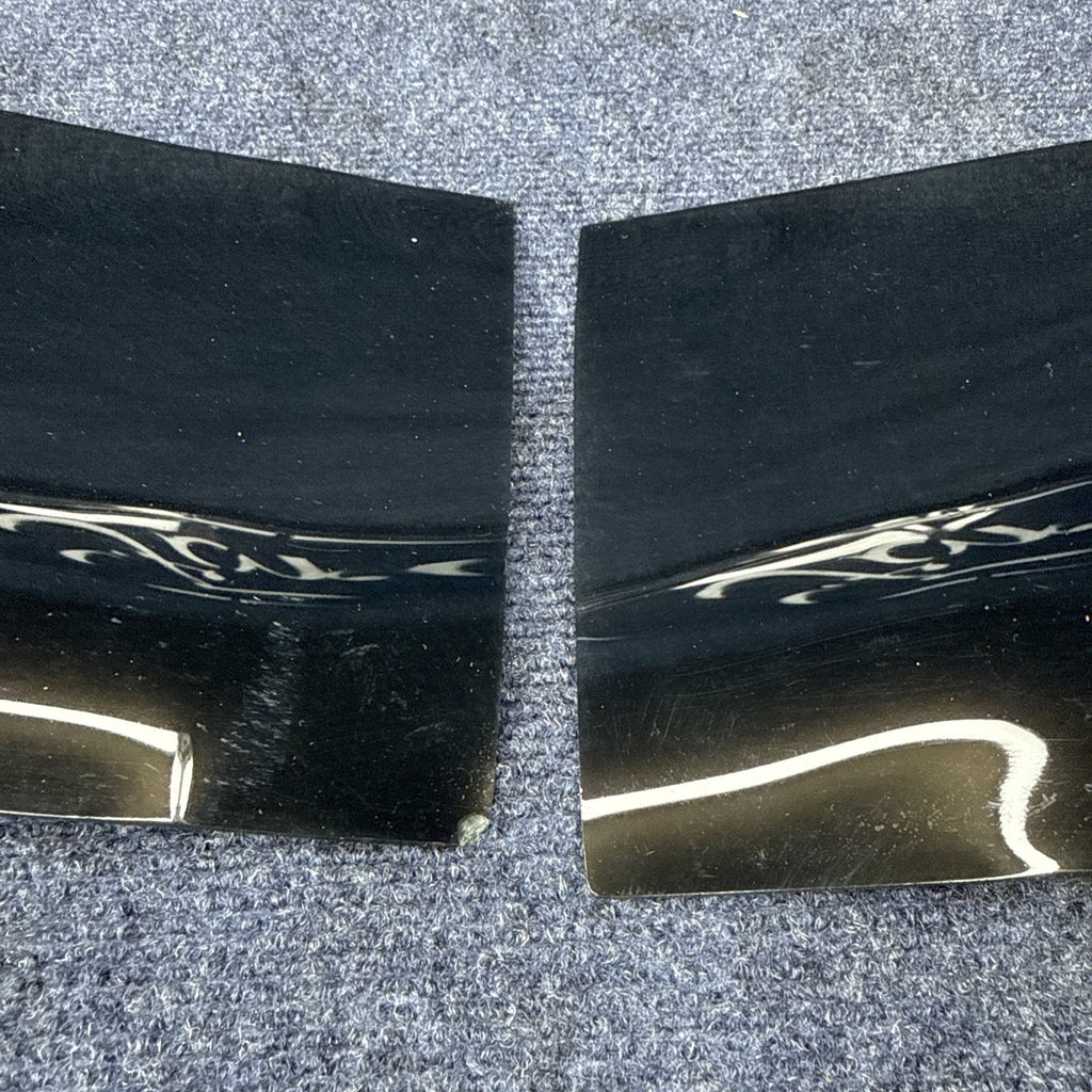 Nos Vintage Shades Of Competition Taillight Covers 87-93 Mustang Black Out Pair