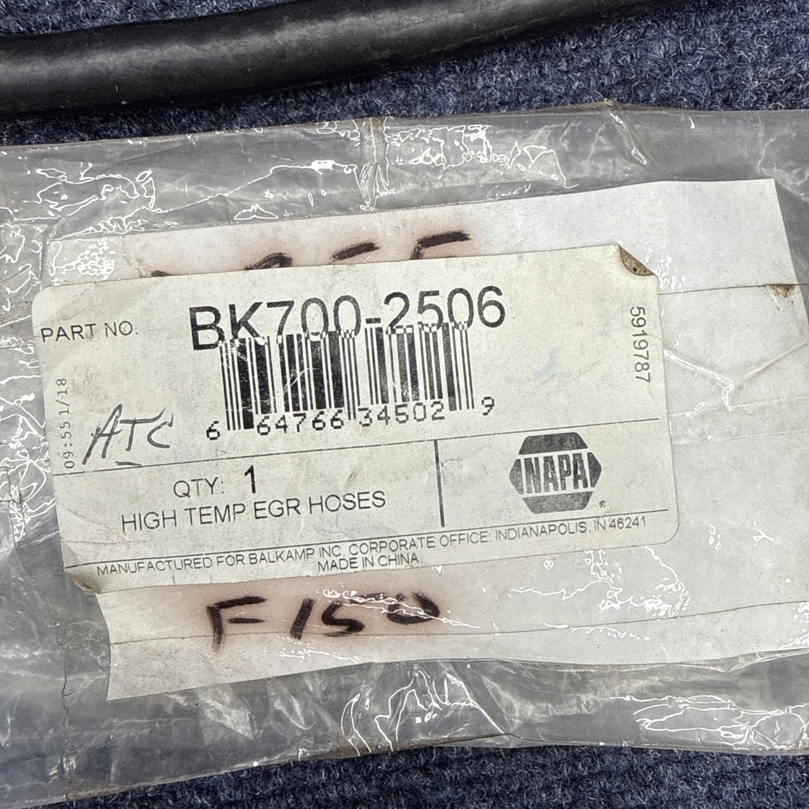 Exhaust Gas Recirculation (EGR) Tube & Pcv Hoses   1999-03 Ford F150 Lincoln Lot