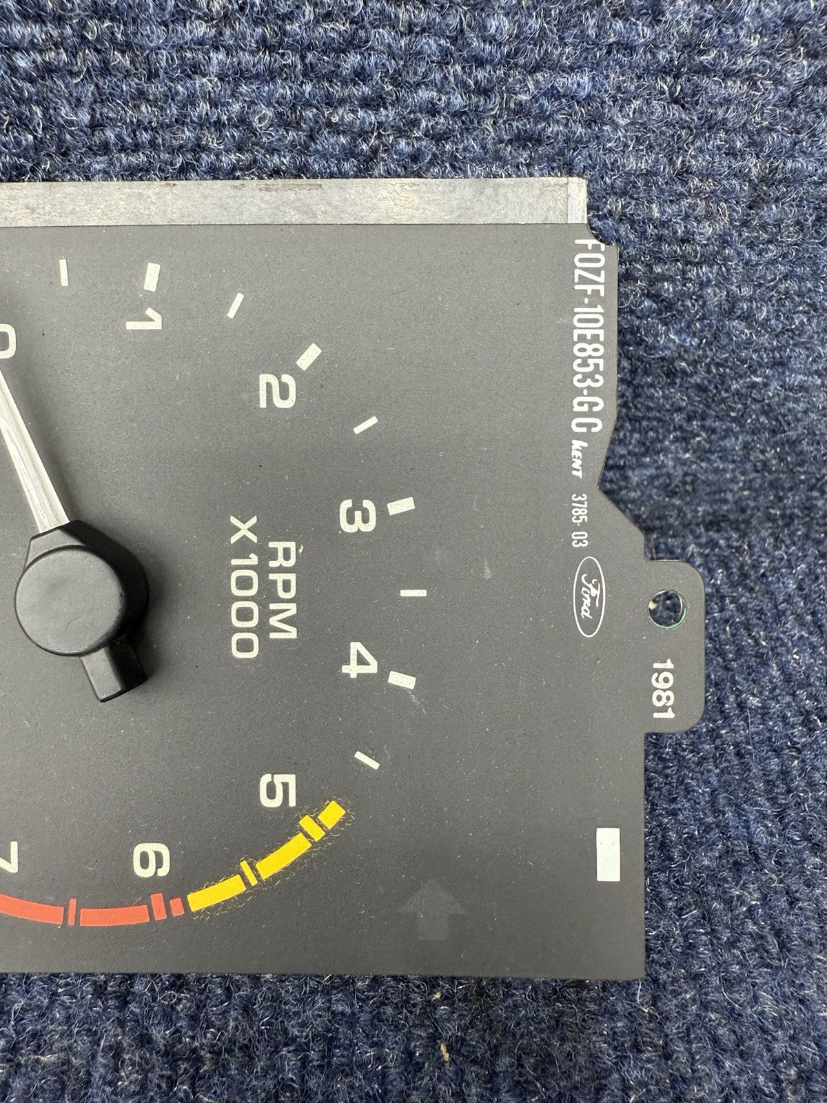 1990-1993 Ford Mustang Tachometer Unit 7,000 RPM Gauge Tach Factory Stock v8 7k