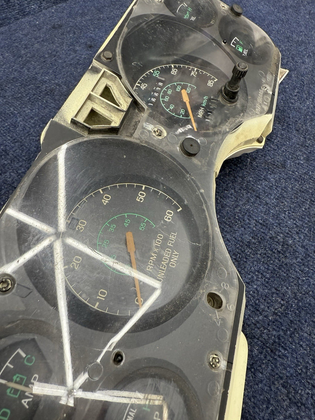 79-82 FORD MUSTANG CAPRI RS GT INSTRUMENT SPEEDOMETER TACH GAUGE CLUSTER OEM 6k