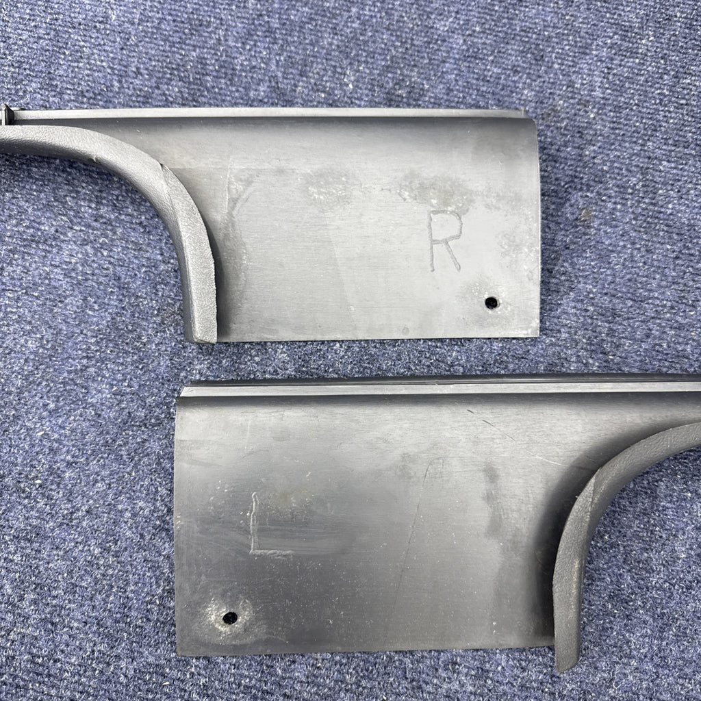 1984-1989 Lincoln Mark VII Door Sill Trim Panel PAIR LH RH OEM GREY LSC