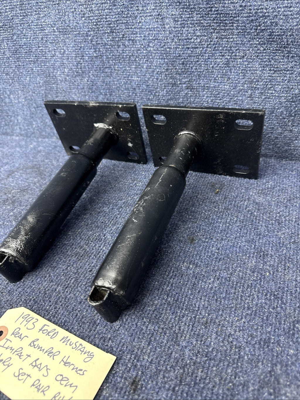 1987 - 1993 Ford Mustang Rear Bumper Crash Impact Absorbers 87-93 OEM Factory