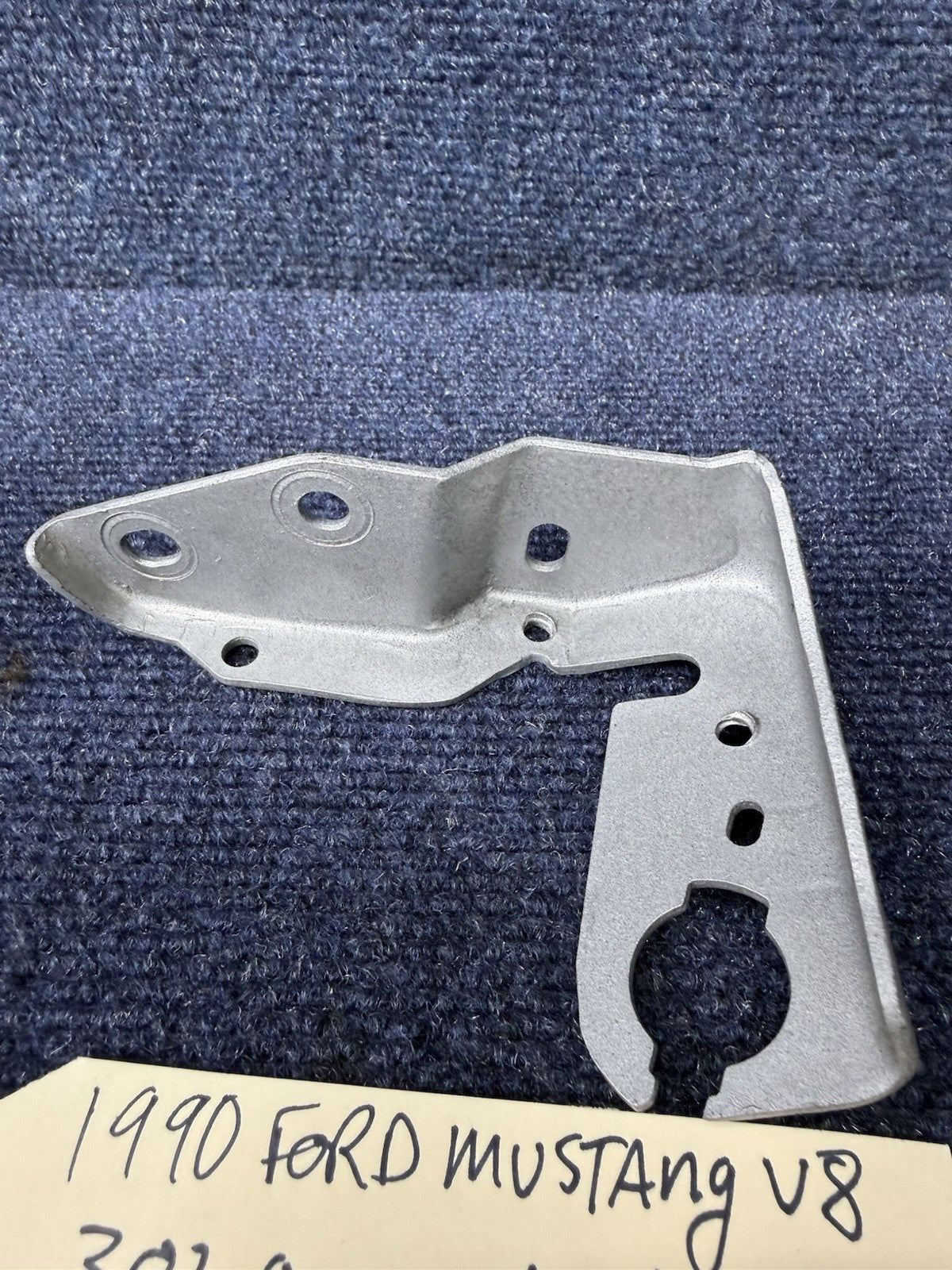 86 87-93 Ford Fox Body Mustang Intake Throttle Cable Bracket 5.0L 302 OEM EFI