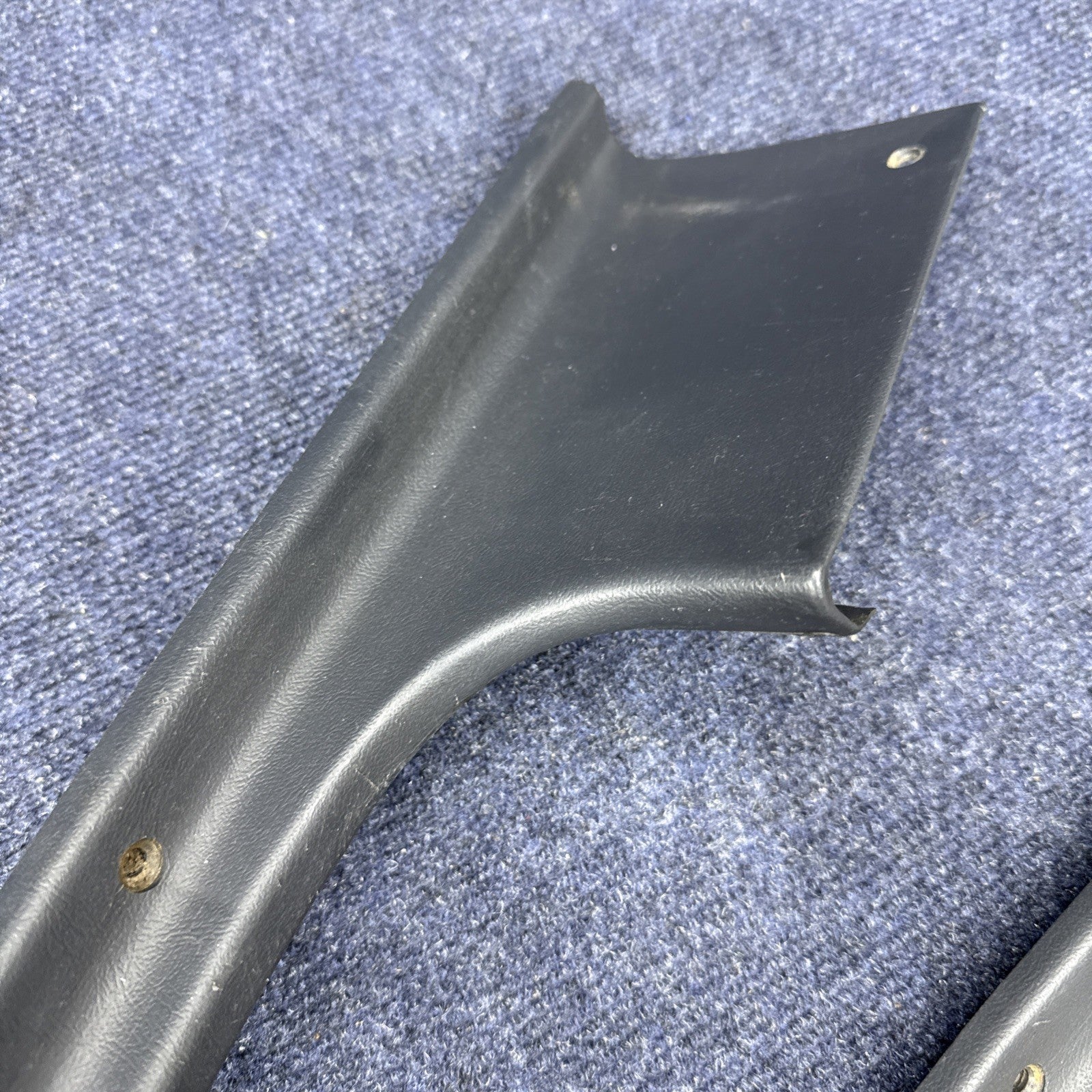 1984-1989 Lincoln Mark VII Door Sill Trim Panel PAIR LH RH OEM GREY LSC
