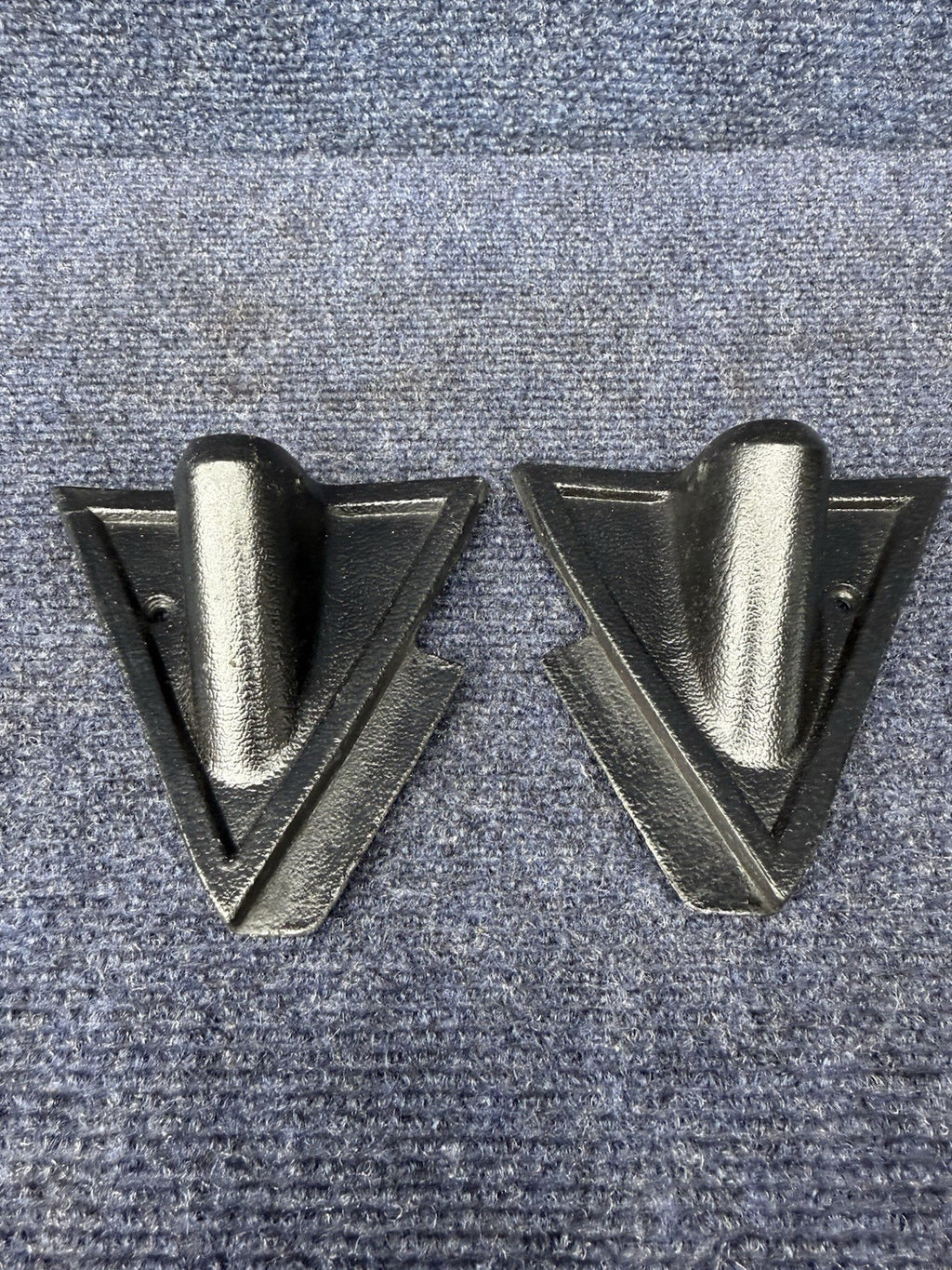 1979-1986 Mustang Manual Door Side Mirror Trim Cover Interior Bezel 79-86 Set