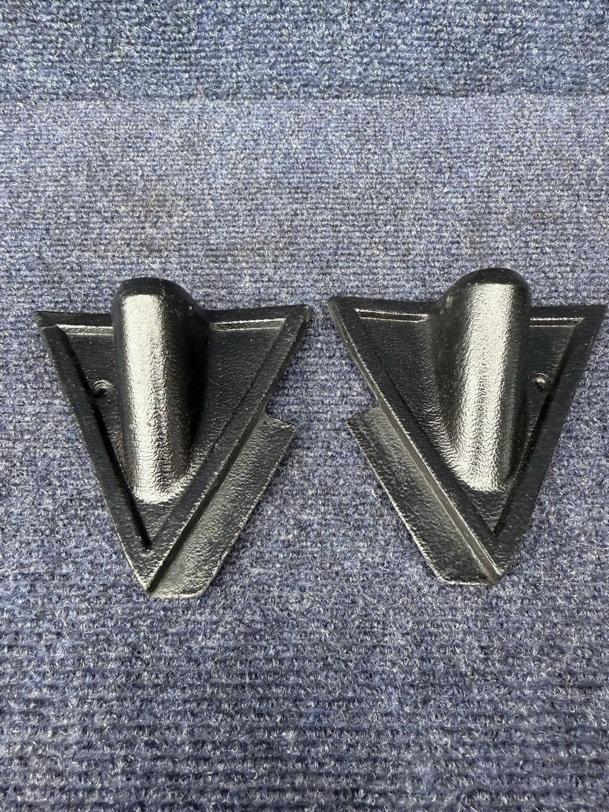 1979-1986 Mustang Manual Door Side Mirror Trim Cover Interior Bezel 79-86 Set