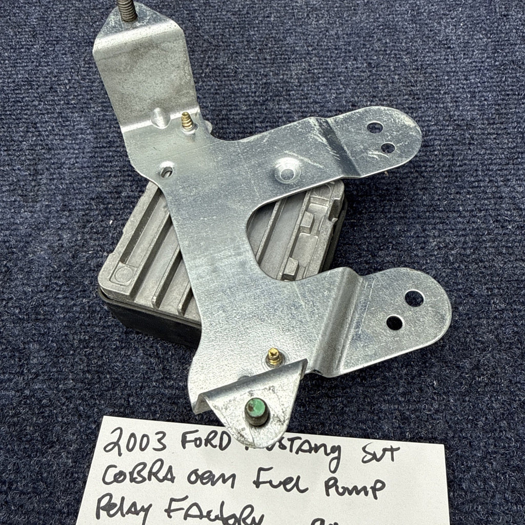 99-04 MUSTANG FUEL PUMP RELAY OEM FACTORY STOCK 99FS   XR3F-9D372-AE
