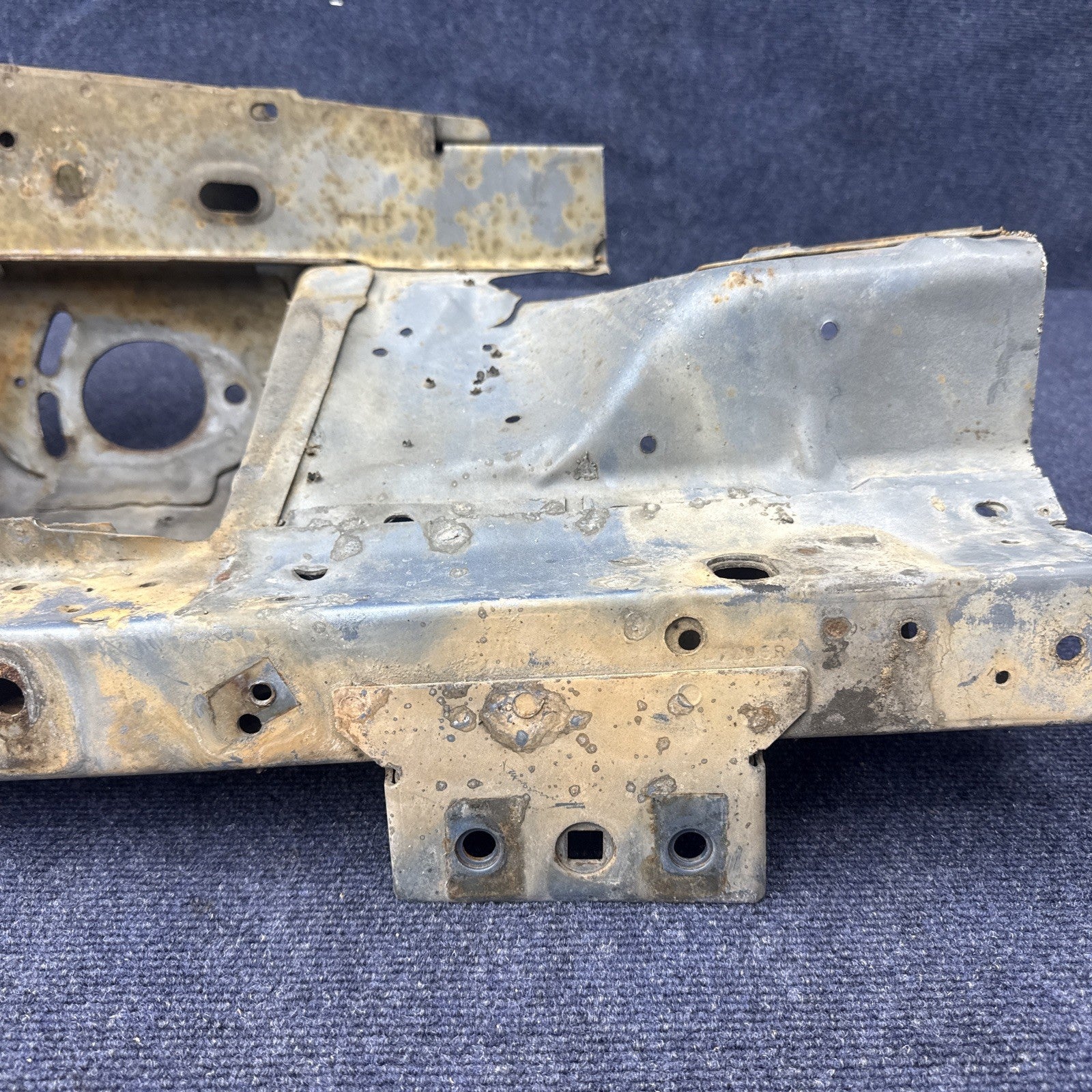 1987  1993 MUSTANG Rh FENDER APRON FRAME SHOCK TOWER METAL OEM Passenger Side 90