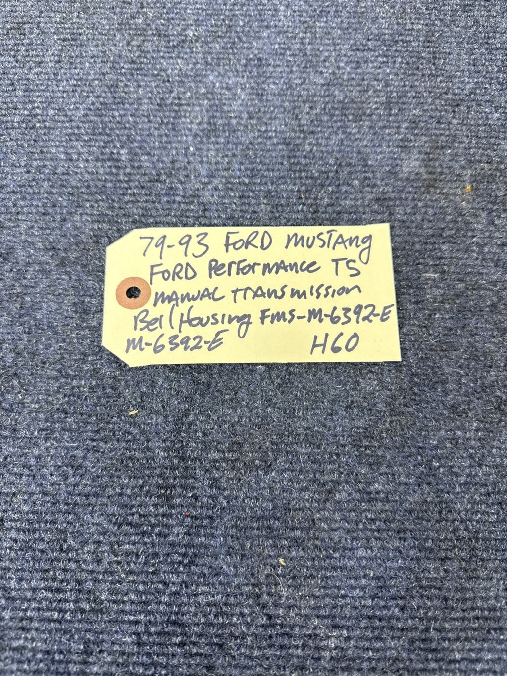 Ford Racing M-6392-E 302/351 T-5 Bellhousing Clutch Fork Backing Plate 85-93 5.0