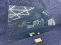1979-1993 Ford Mustang Passenger Door Glass Hardtop Window CARLITE Factory OEM R