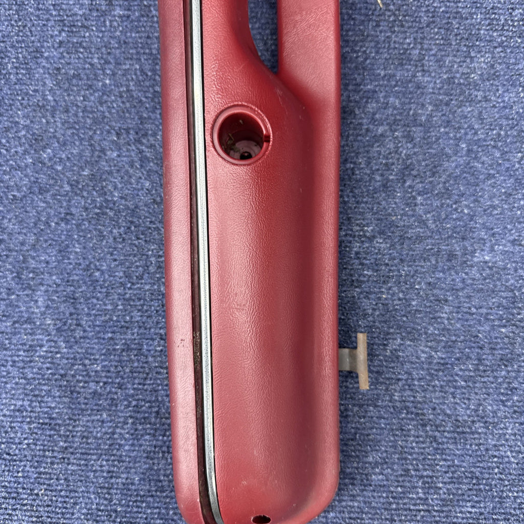1987-1993 FORD MUSTANG RED DOOR ARMREST & Window Switch LEFT DRIVER PULL OEM Gt