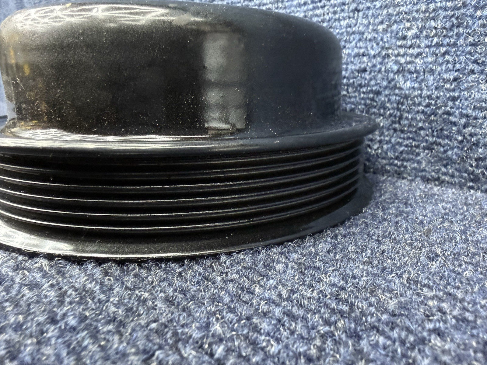 86-93 FORD MUSTANG 5.0 LX GT 302 CRANK SERPENTINE BELT PULLEY OEM E4ZE-6312-A7A