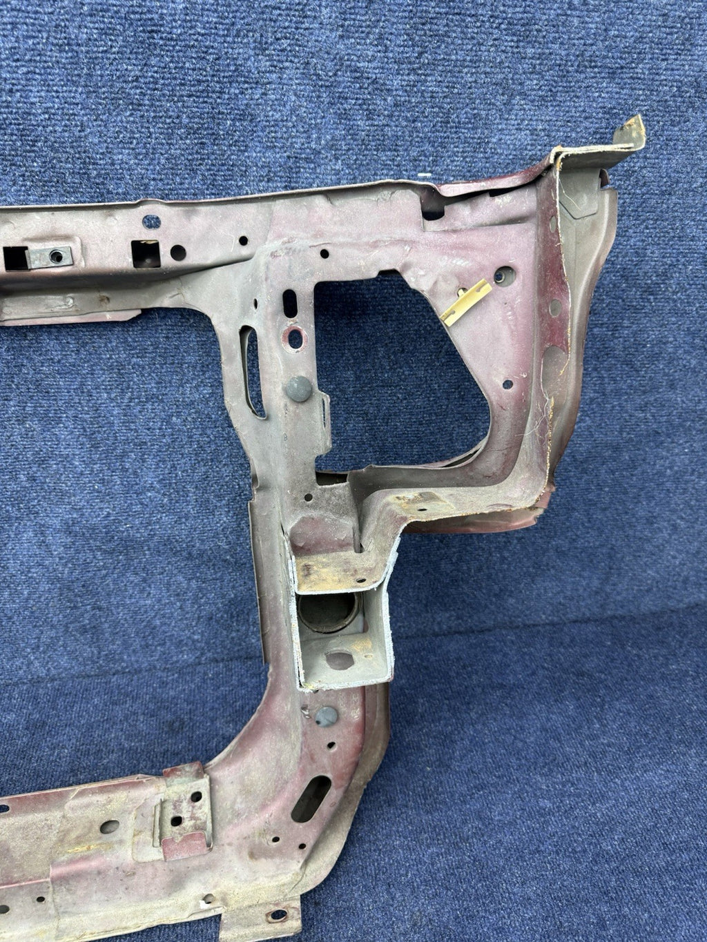 1990 - 1993 MUSTANG CORE SUPPORT & BUMPER SUPPORT METAL REPAIR OEM Section 90-93