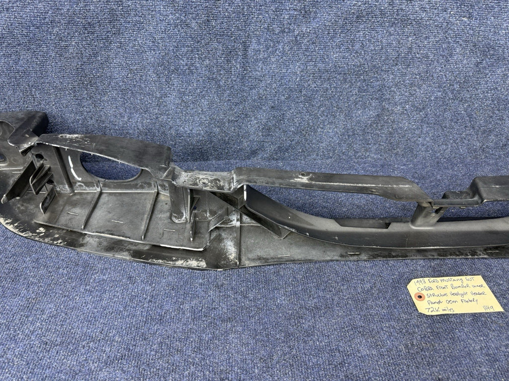 1994-1998 Ford Mustang  GT Cobra Header Panel Front Headlight Holder Bumper OEM
