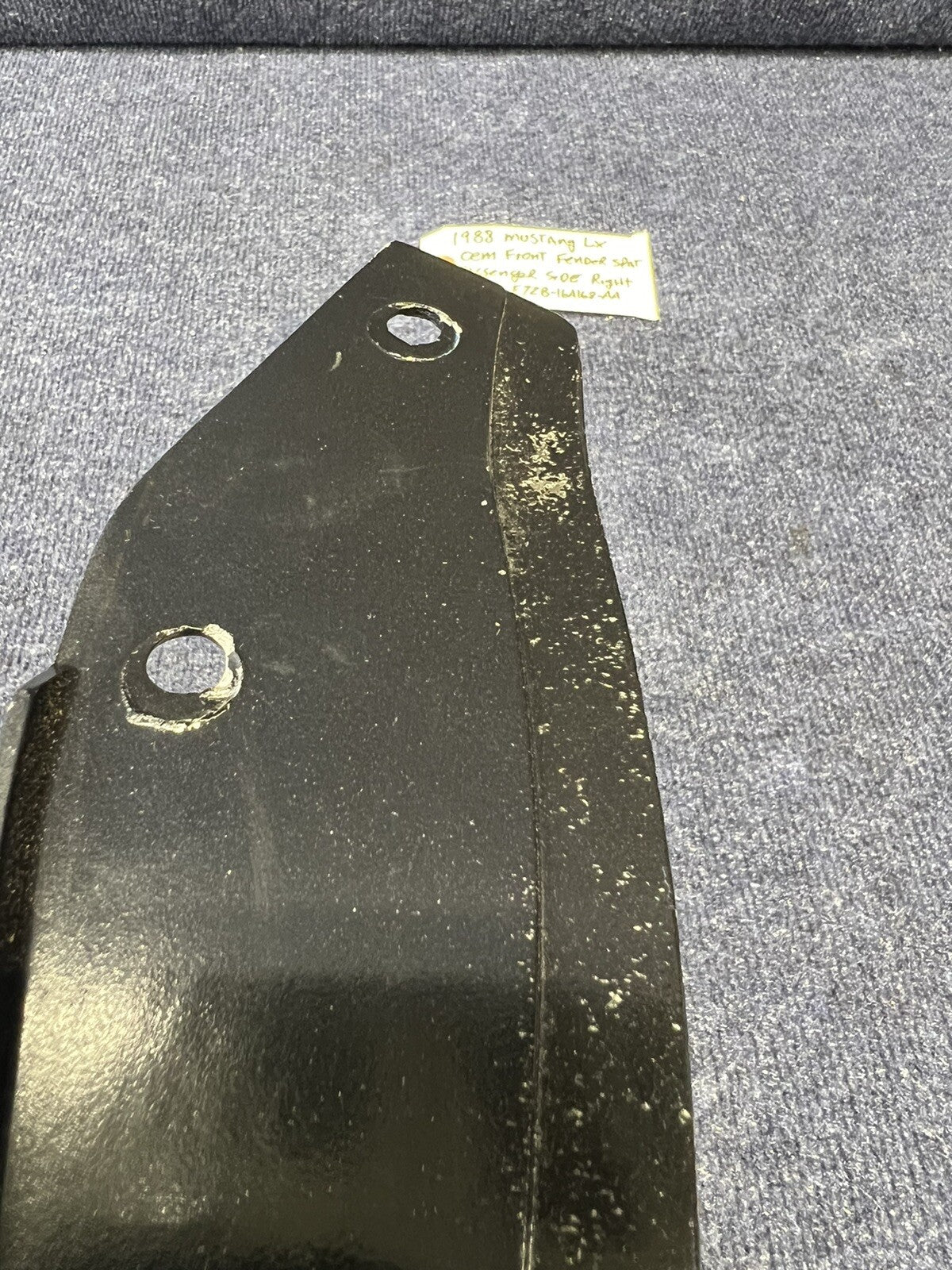 1987-90 Ford Mustang LX Front Fender Spat Extension RH Passenger Fender Trim OEM