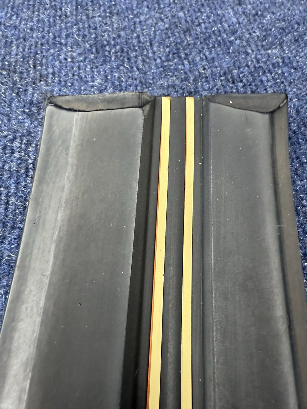 1979-1984 Ford Mustang Side Door Body Trim Moulding Molding Black LH Drivers