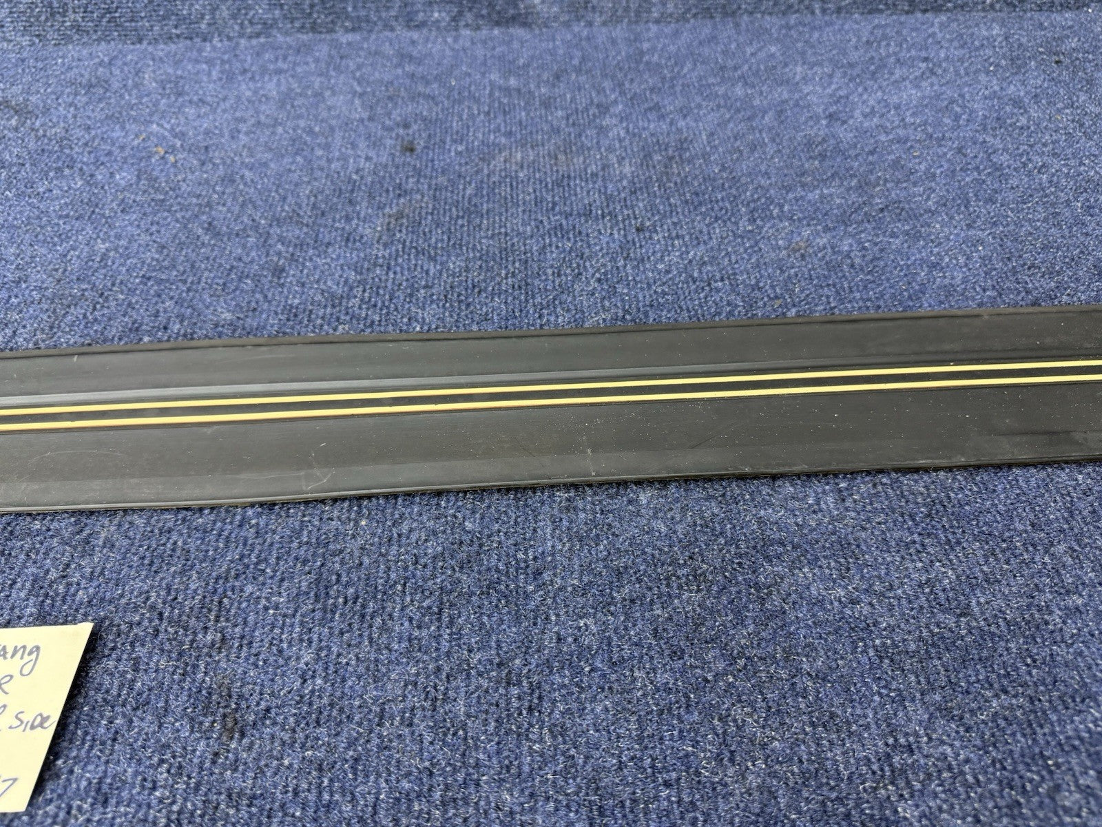 1979-1984 Ford Mustang Side Door Body Trim Moulding Molding Black LH Drivers